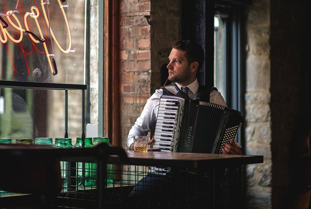 The French Cafe Accordionist